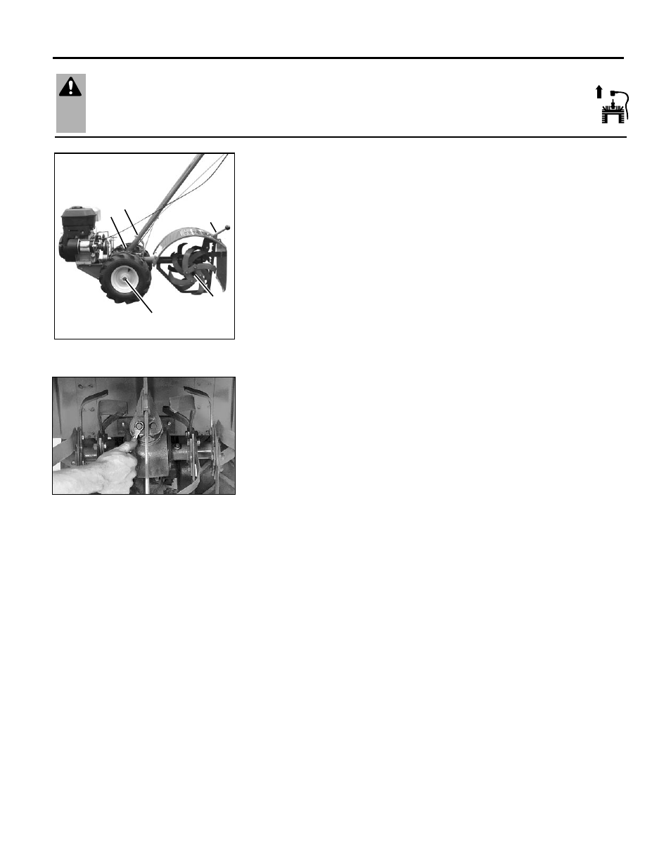 Warning | MTD 12211 User Manual | Page 23 / 48