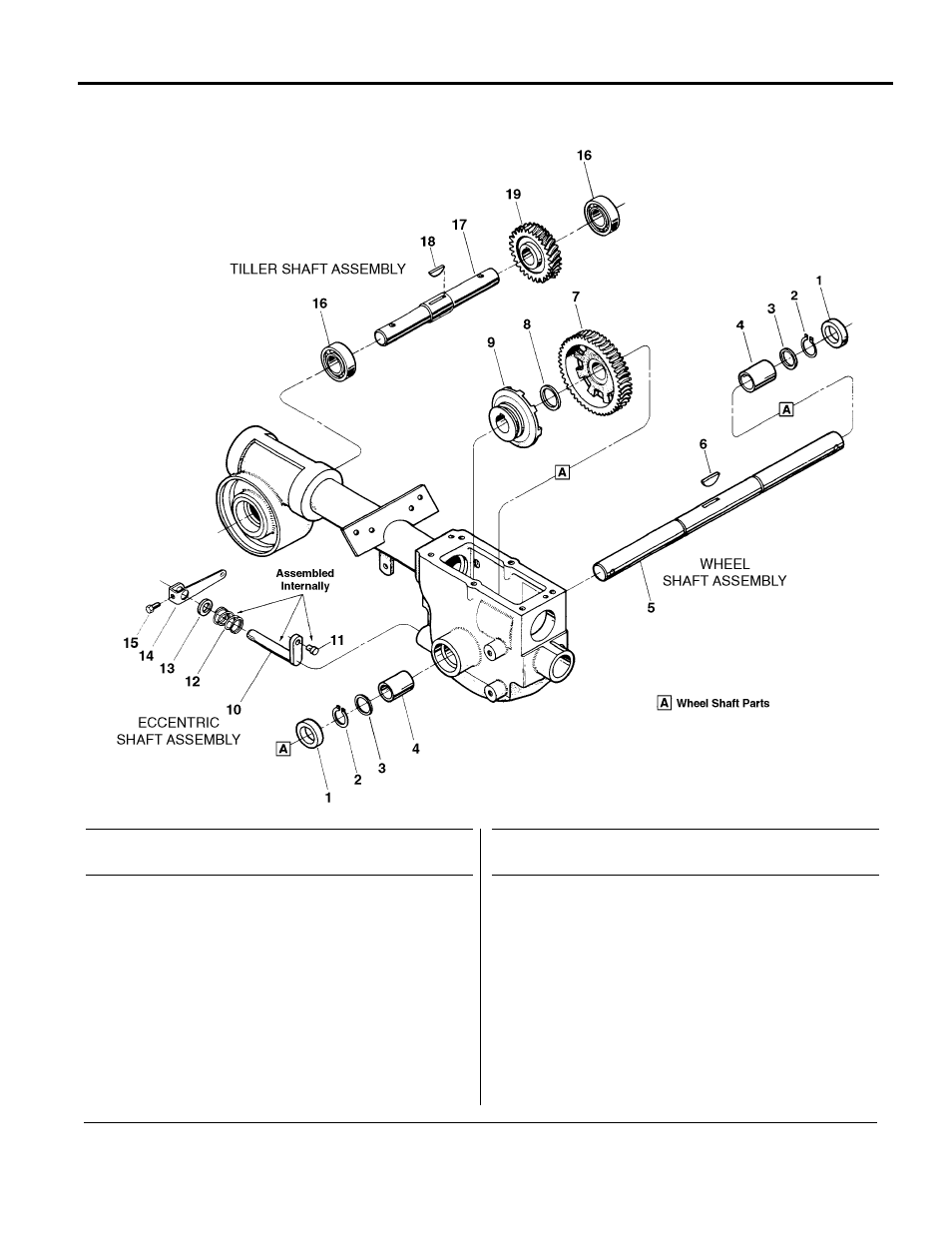 Parts list | MTD 12211 User Manual | Page 40 / 48