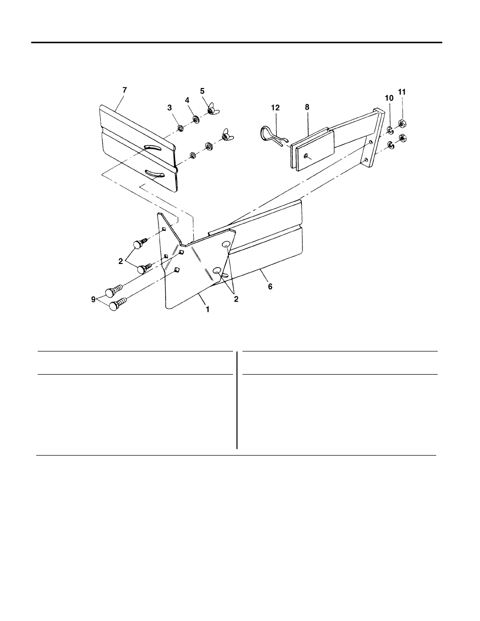 Parts list | MTD 12211 User Manual | Page 46 / 48