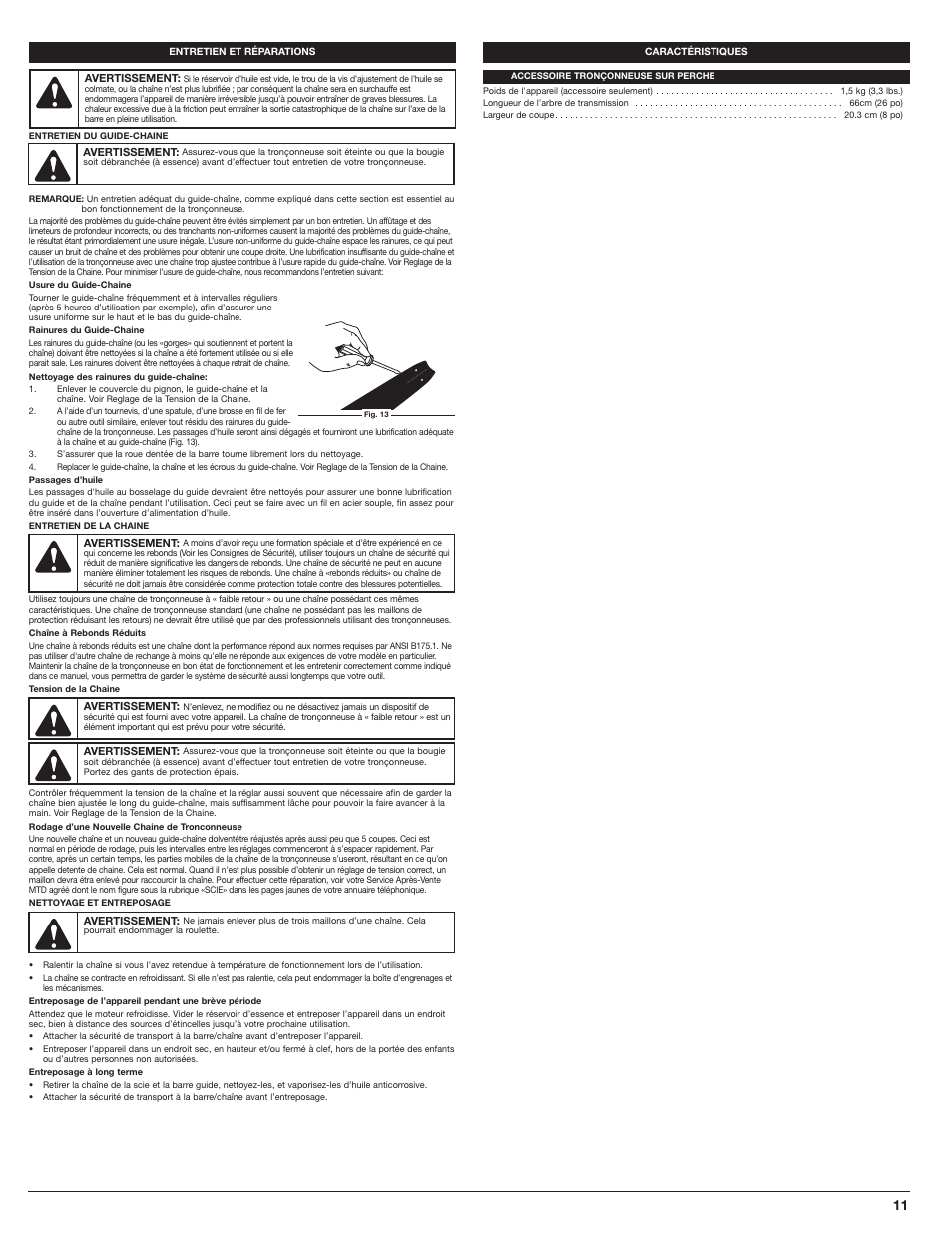 MTD PS720 User Manual | Page 11 / 20