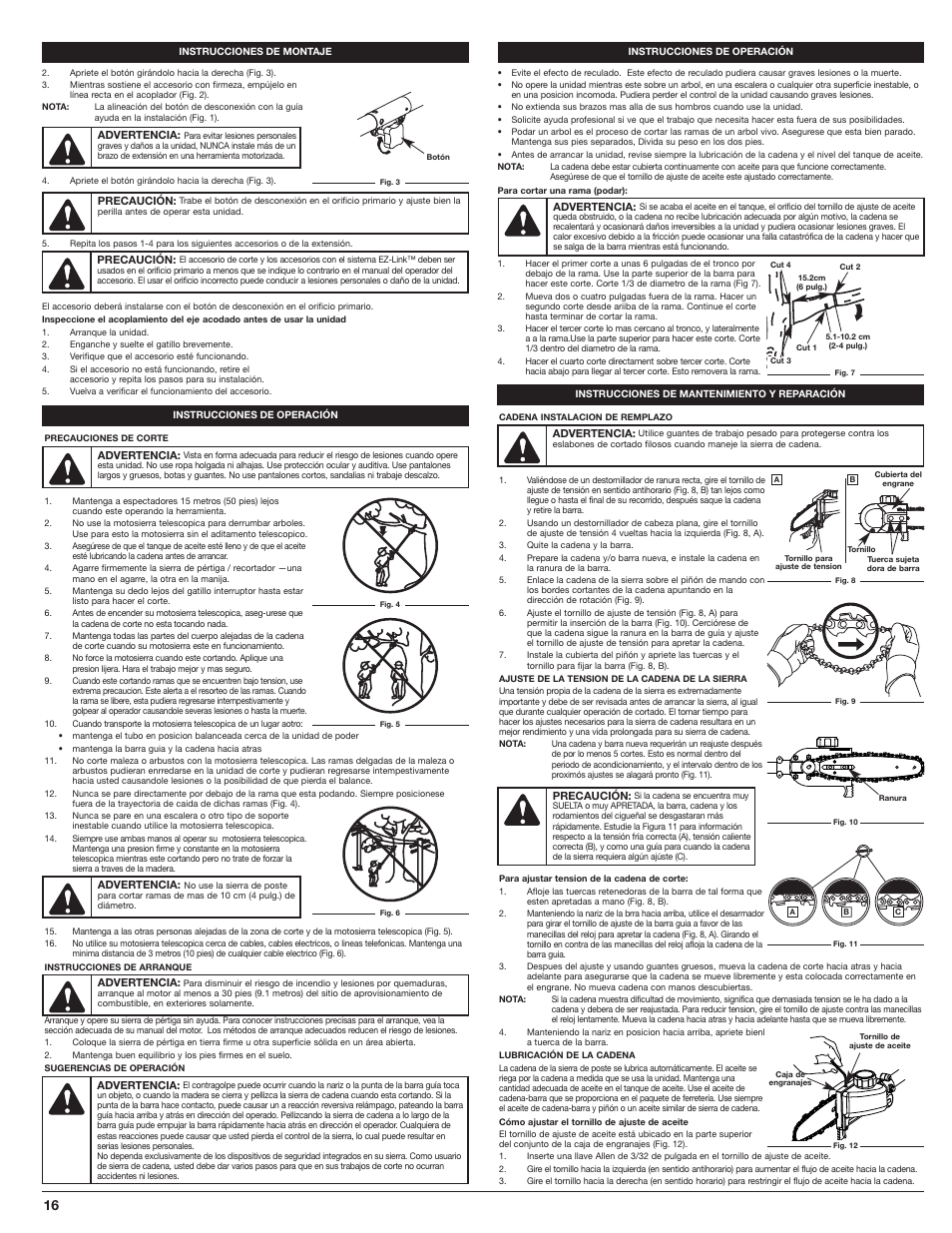 MTD PS720 User Manual | Page 16 / 20