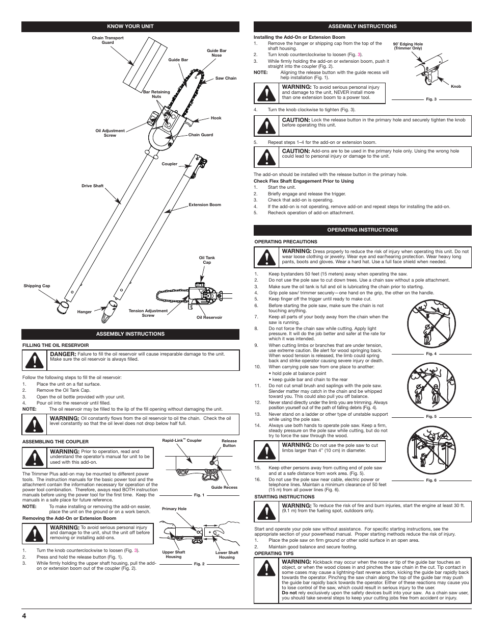 MTD PS720 User Manual | Page 4 / 20