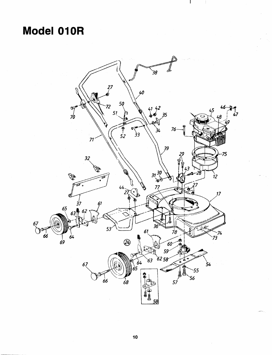 Model 01 or | MTD 111-010R000 User Manual | Page 10 / 12