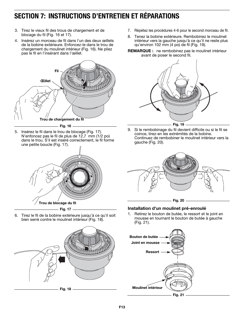 MTD MP426CS User Manual | Page 37 / 76