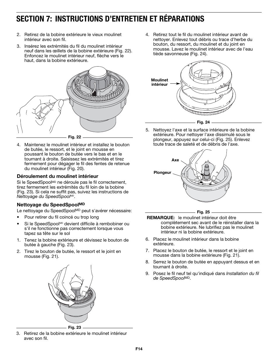 MTD MP426CS User Manual | Page 38 / 76