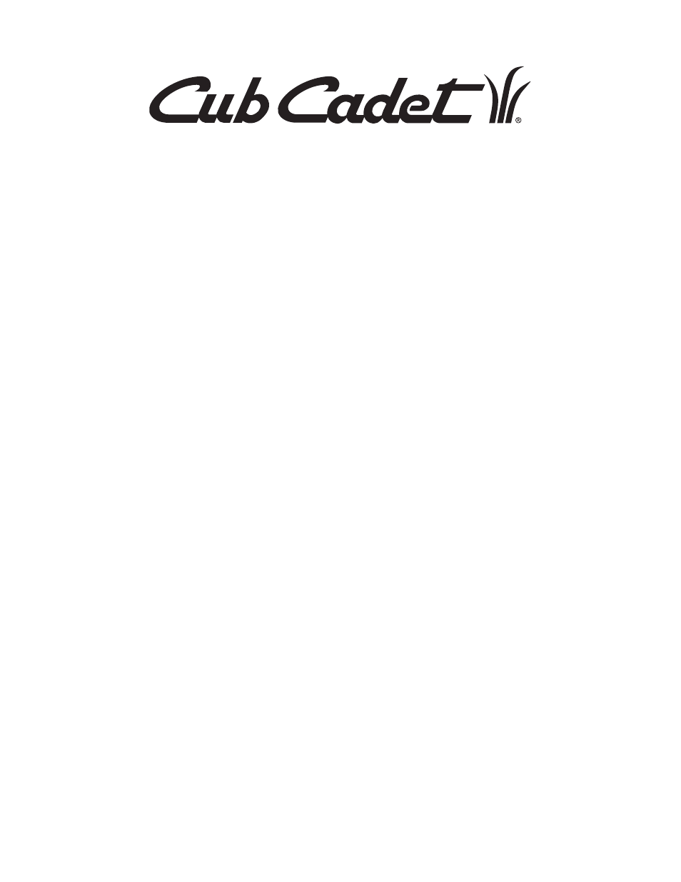 Manufacturer’s limited warranty for, Cub cadet llc | MTD CC 3075 User Manual | Page 20 / 64