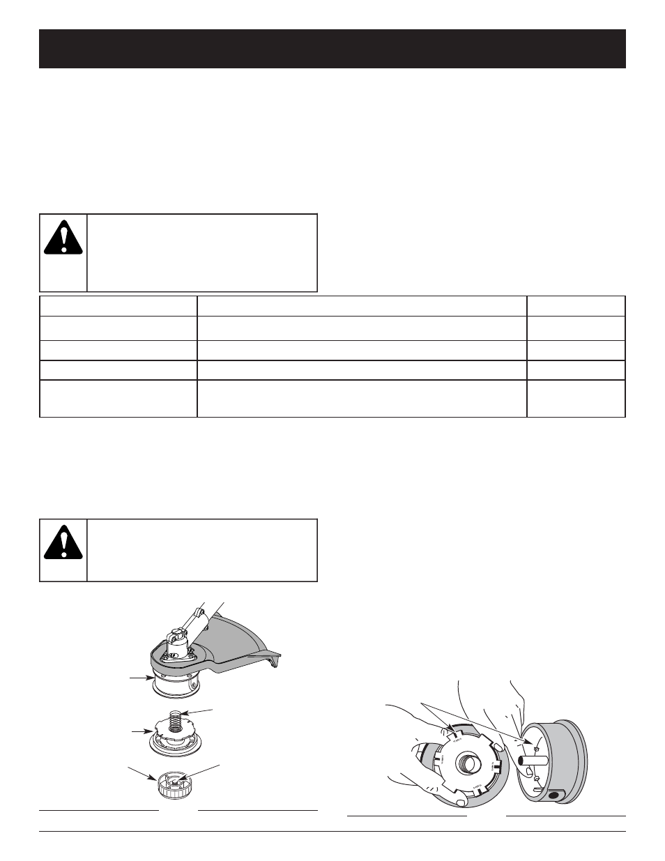 Avertissement, Entretien et réparations | MTD CC 3075 User Manual | Page 32 / 64