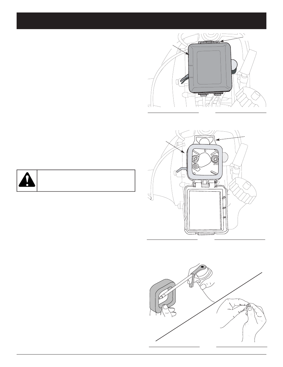 Avertissement, Entretien et réparations | MTD CC 3075 User Manual | Page 34 / 64