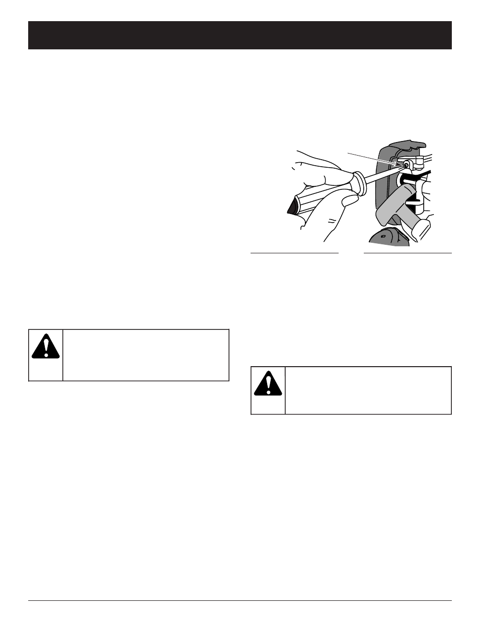 Avertissement, Entretien et réparations | MTD CC 3075 User Manual | Page 35 / 64