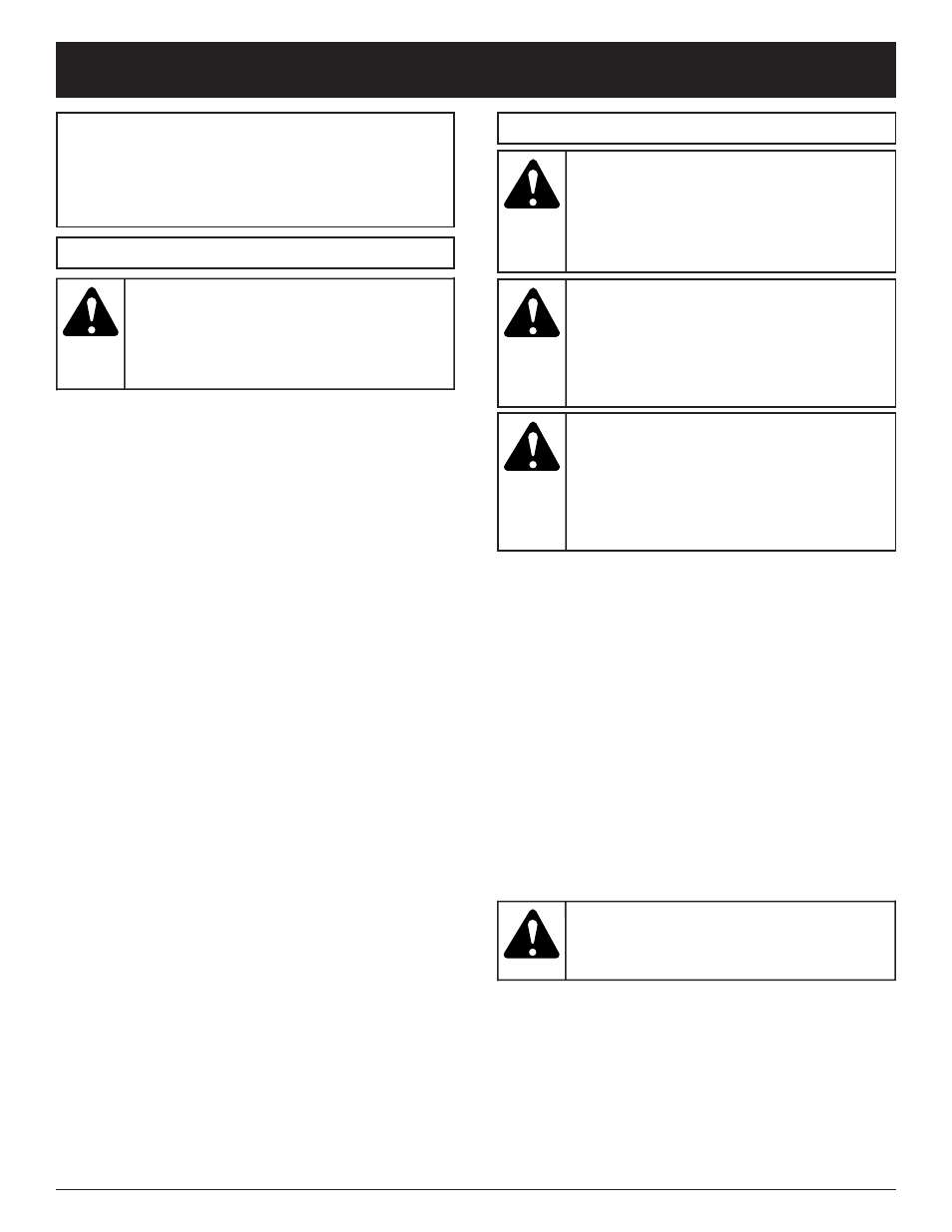 Importante informacion de seguridad, Advertencia, Peligro | Precaucion, Alerta de seguridad, Normas para una operacion segura | MTD CC 3075 User Manual | Page 43 / 64