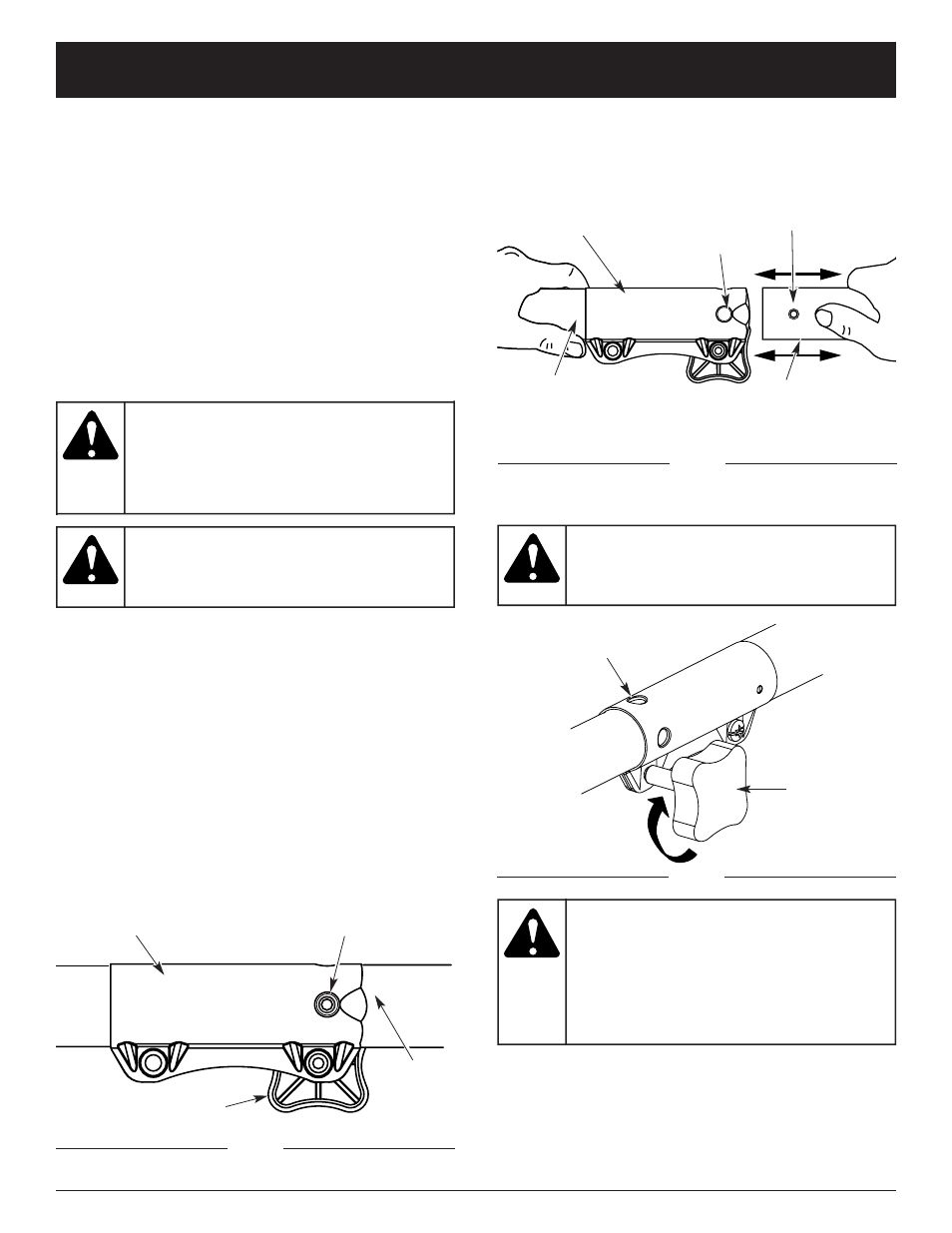 Precaucion, Advertencia, Instrucciones de operación | MTD CC 3075 User Manual | Page 50 / 64