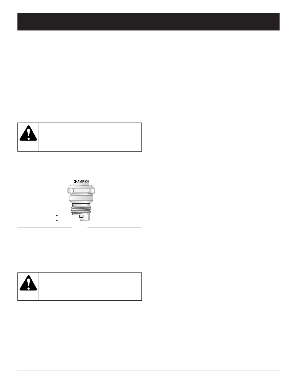 Advertencia, Precaucion, Instrucciones de mantenimiento y reparacion | MTD CC 3075 User Manual | Page 56 / 64