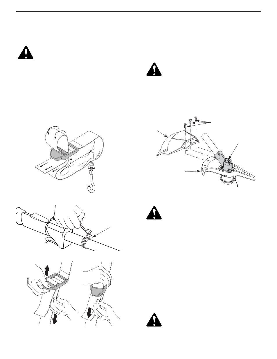 Sección 3: intrucciones de ensamble, Instalación del arnés | MTD YM90 User Manual | Page 61 / 82