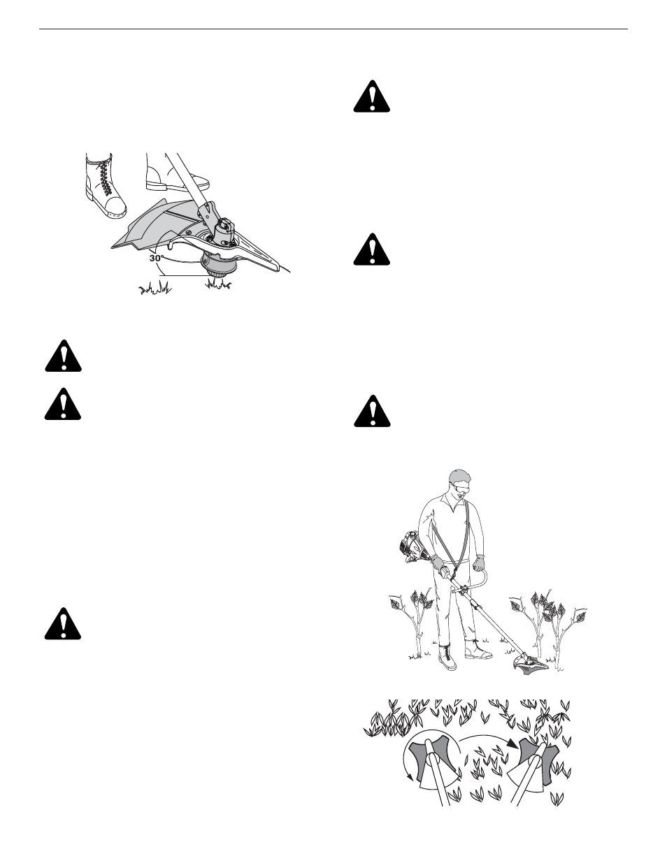 Sección 6: instrucciones de operación, Recorte decorativo, Uso de la cuchilla de corte | MTD YM90 User Manual | Page 68 / 82