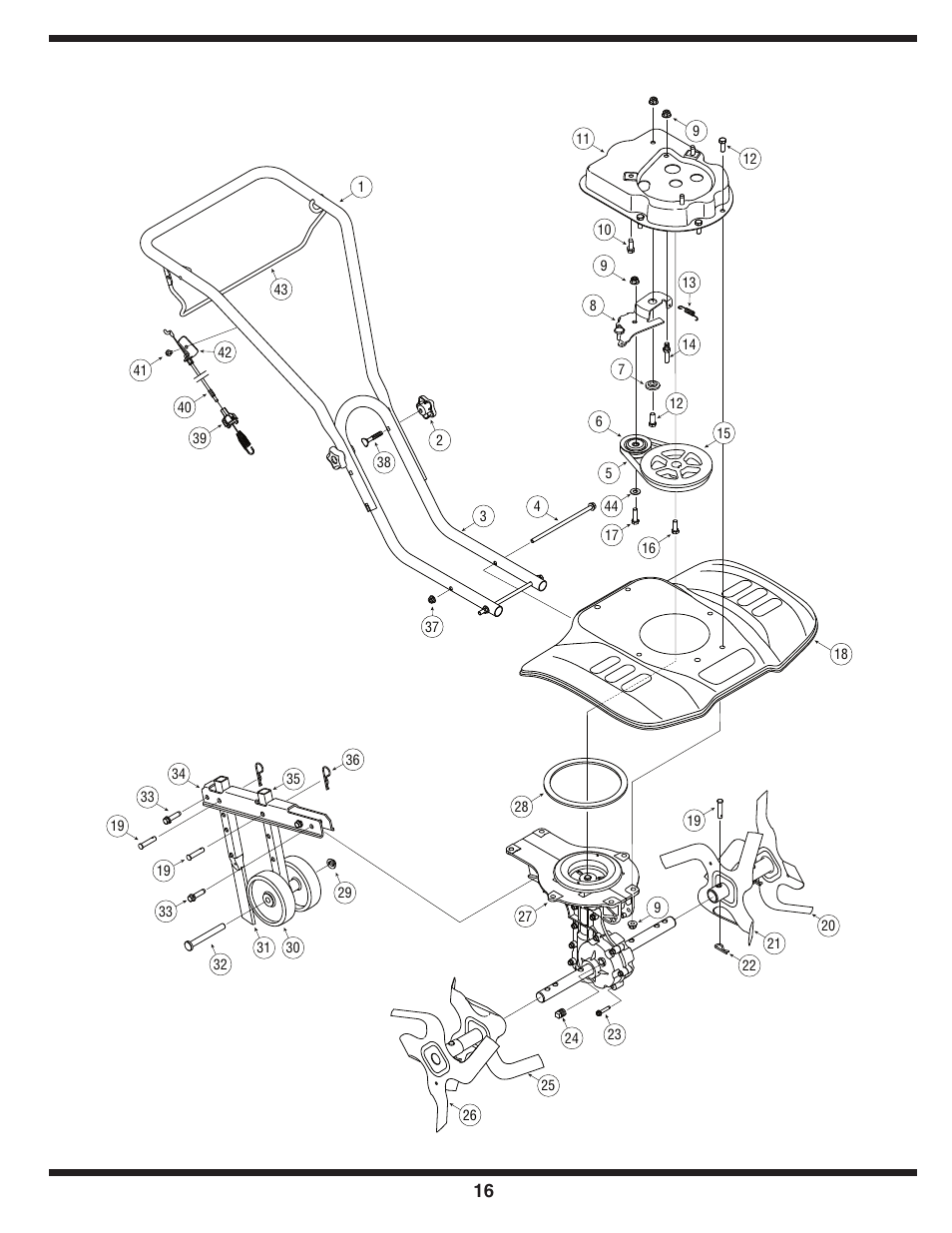 MTD 240 Series User Manual | Page 16 / 20