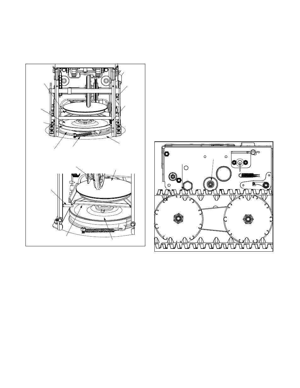 Servicing friction wheel rubber | MTD E740F User Manual | Page 16 / 32