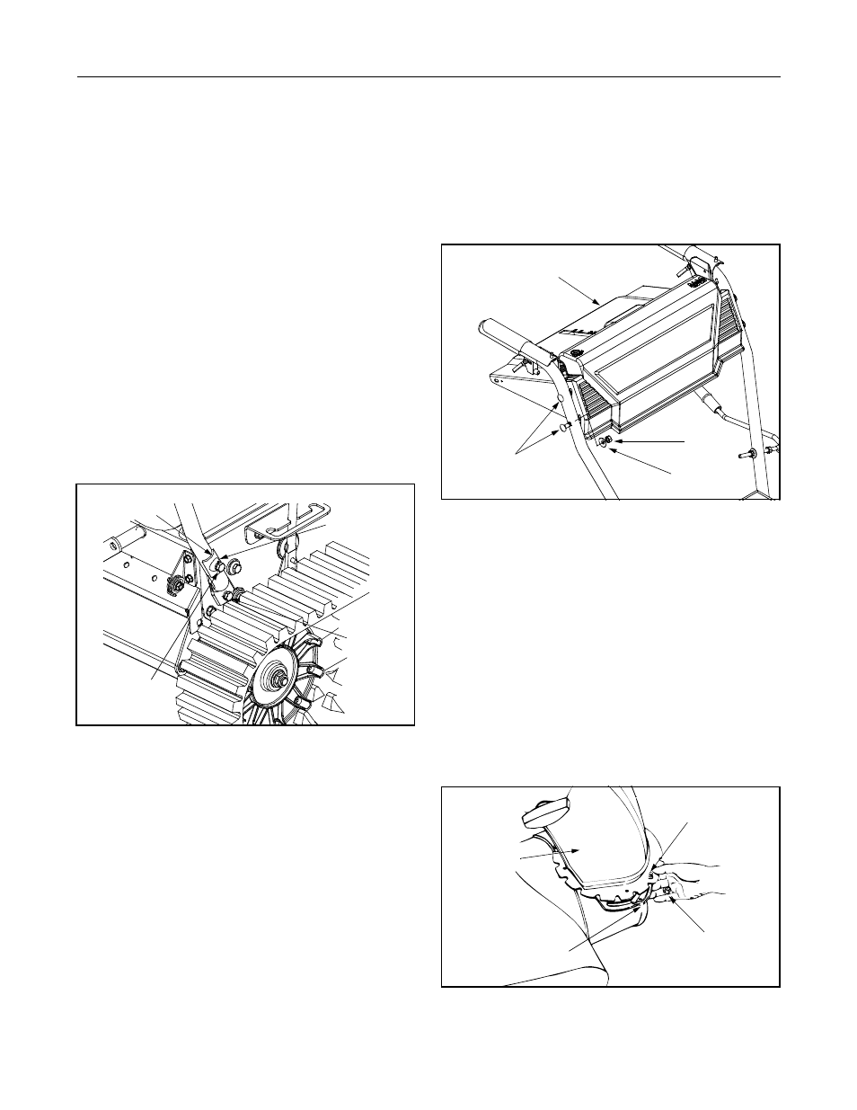 Unpacking, Attaching handle assembly, Attaching chute assembly | MTD E740F User Manual | Page 6 / 32