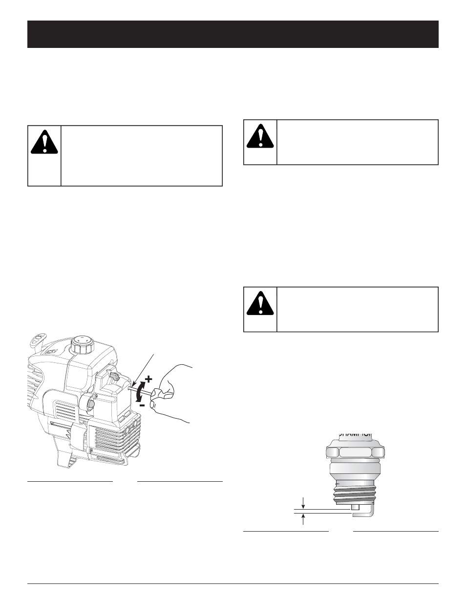 Advertencia, Precaucion, Instrucciones de mantenimiento y reparacion | MTD MT700 User Manual | Page 55 / 64