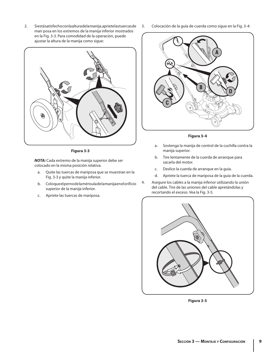 Ac d b | MTD 08M User Manual | Page 39 / 56