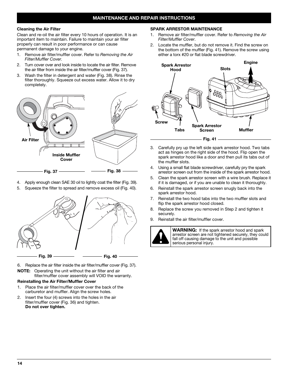 MTD Yard-Man YM90BC User Manual | Page 14 / 56