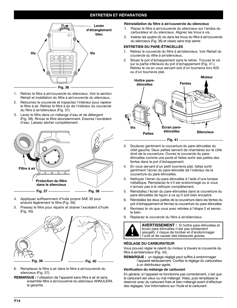 MTD Yard-Man YM90BC User Manual | Page 32 / 56