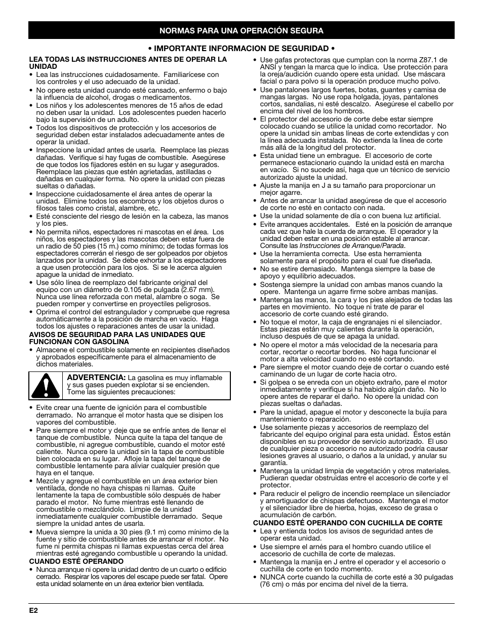 MTD Yard-Man YM90BC User Manual | Page 38 / 56