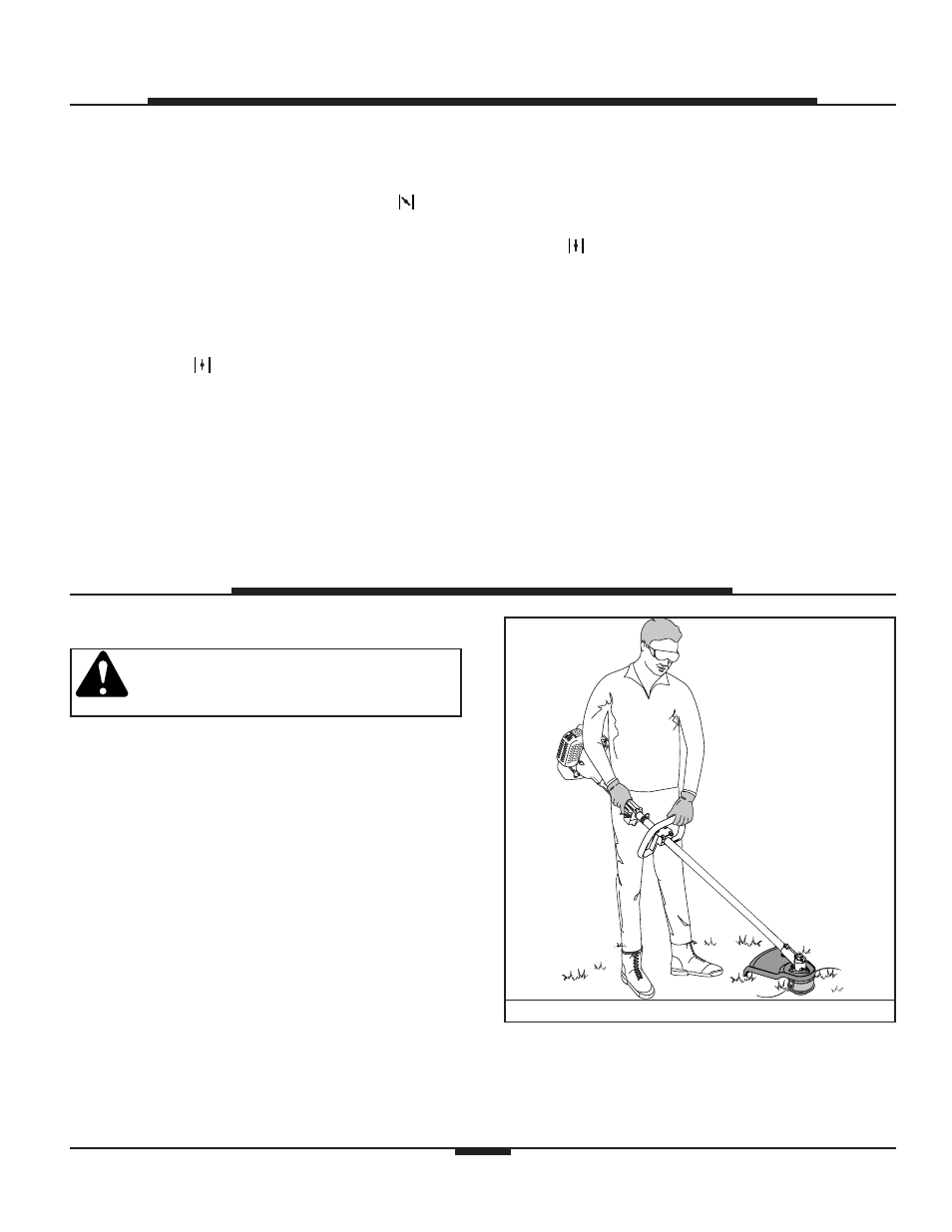 Starting/stopping instructions, Operating instructions | MTD BCR4 User Manual | Page 12 / 24