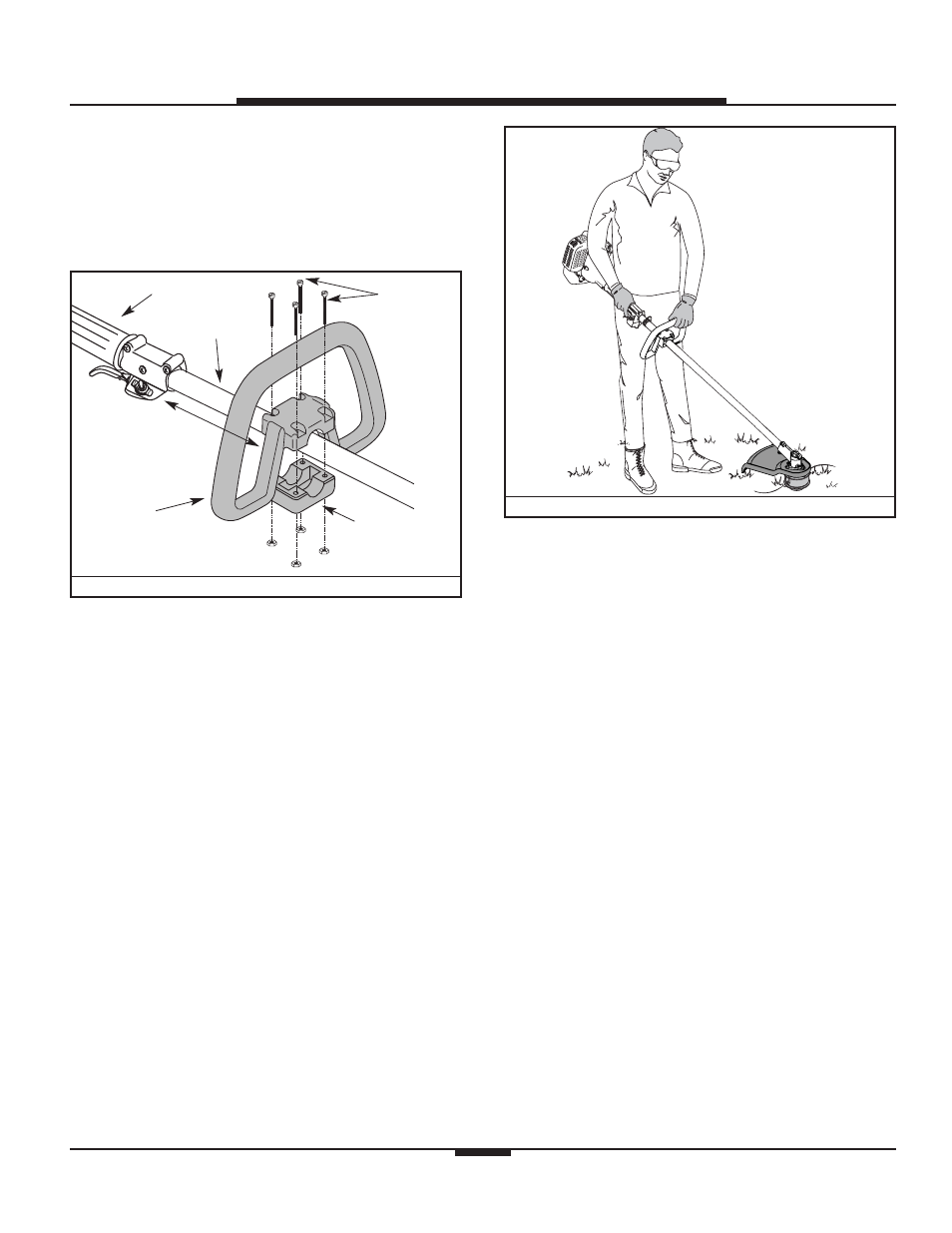 Assembly instructions, Installing the d-handle | MTD BCR4 User Manual | Page 8 / 24