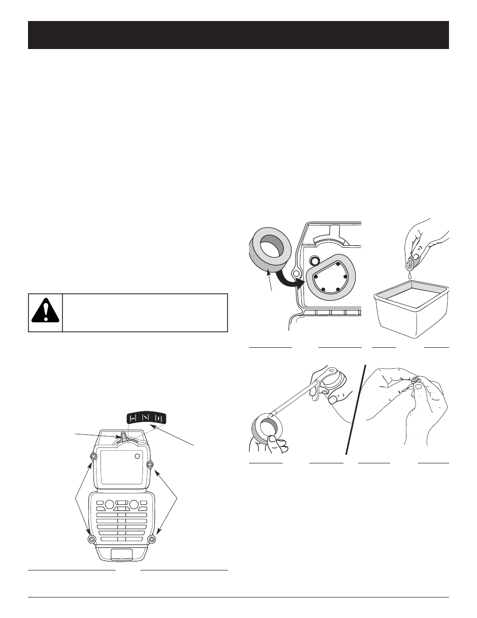 Warning, Maintenance and repair instructions | MTD LT31S User Manual | Page 13 / 20