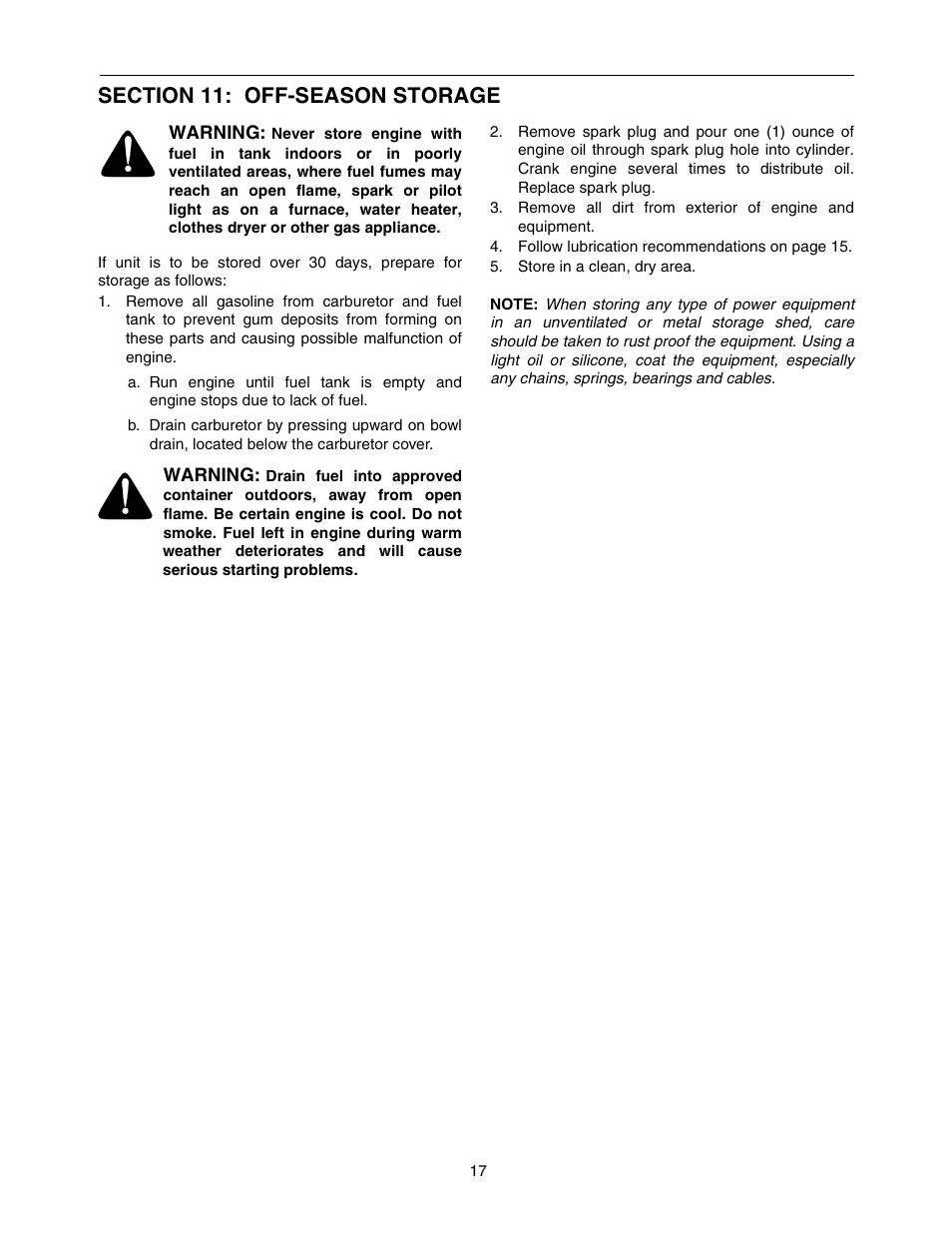 MTD E762F User Manual | Page 17 / 30