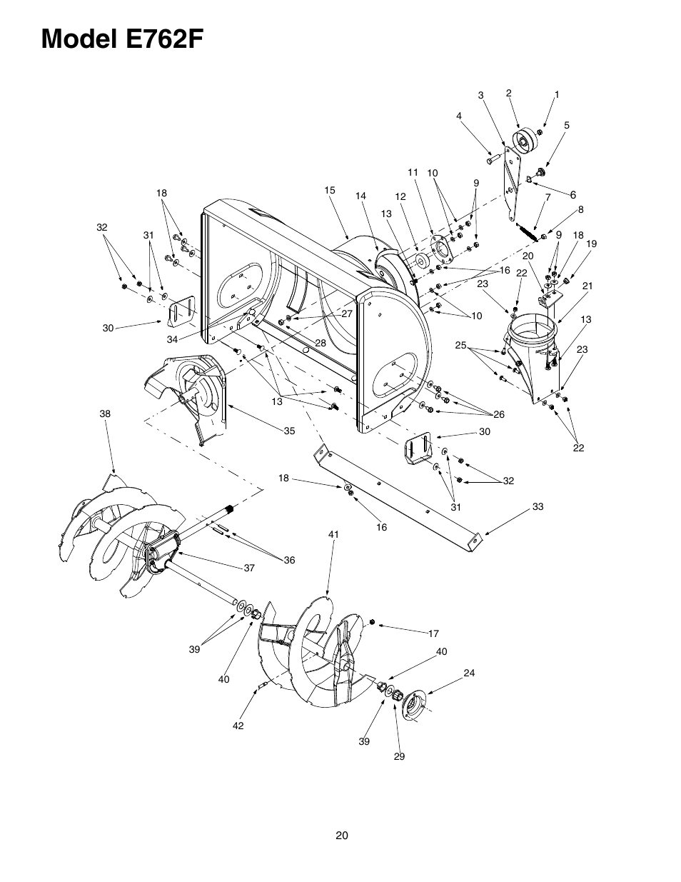 Model e762f | MTD E762F User Manual | Page 20 / 30