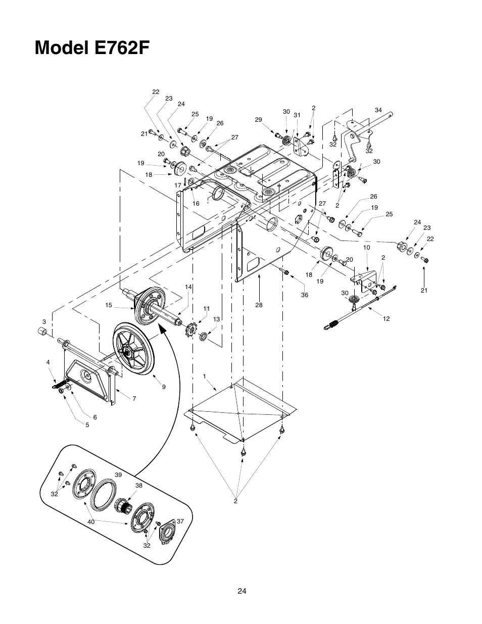 Model e762f | MTD E762F User Manual | Page 24 / 30