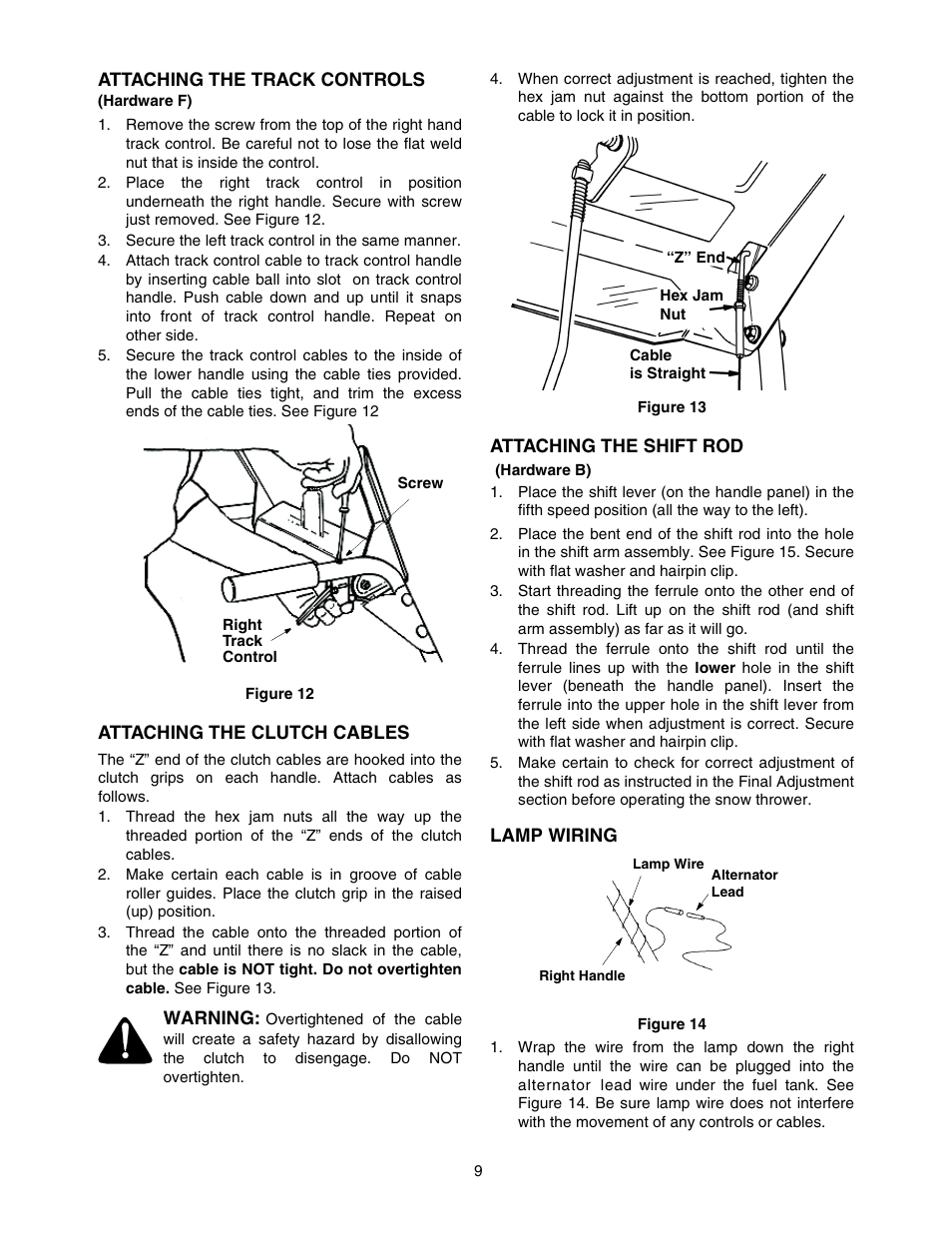 MTD E762F User Manual | Page 9 / 30