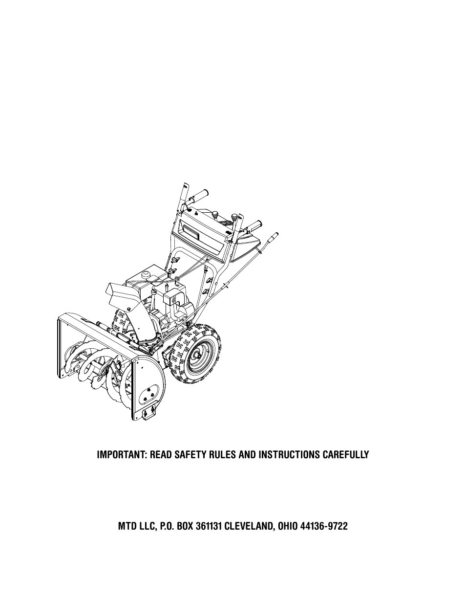 MTD H660G User Manual | 24 pages