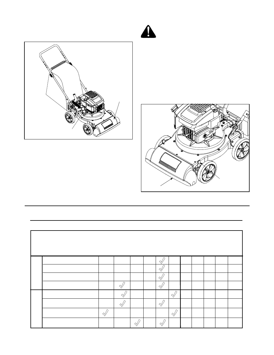 Nozzle height adjustment, Customer responsibilities | MTD 24A-020D000 User Manual | Page 9 / 32