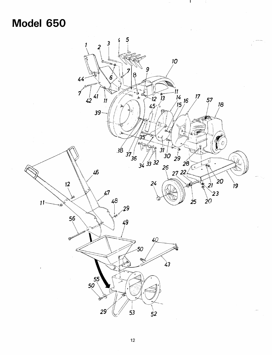 Model 650 | MTD 247-650-000 User Manual | Page 12 / 14