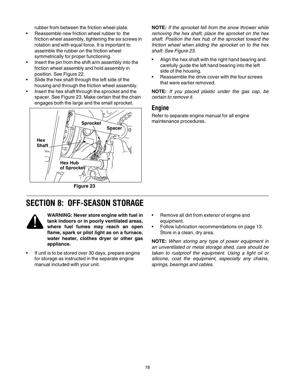 Engine | MTD 31AH553G401 User Manual | Page 18 / 28