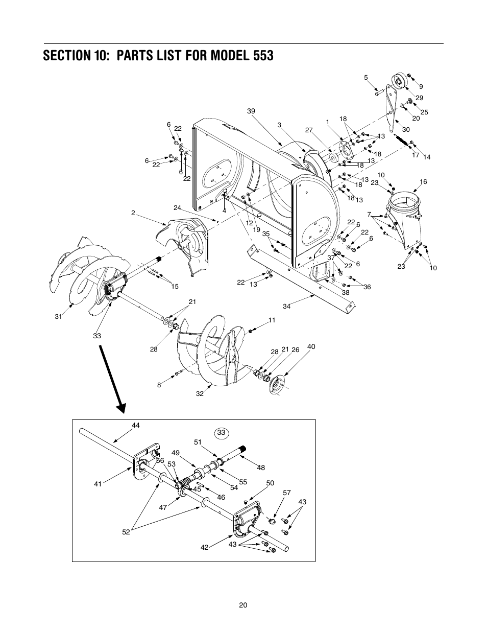 MTD 31AH553G401 User Manual | Page 20 / 28