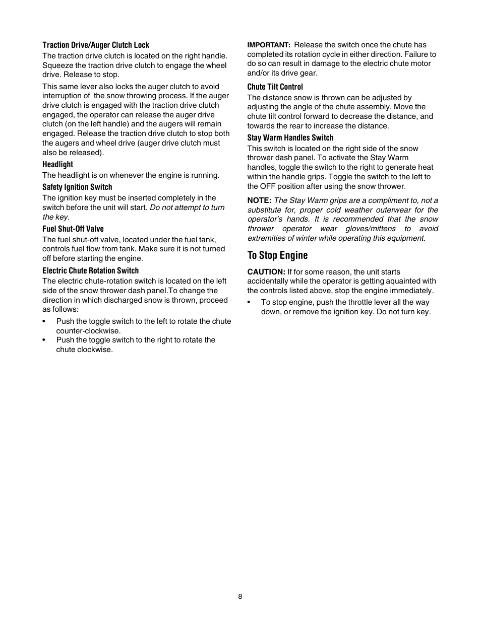 MTD 31AH553G401 User Manual | Page 8 / 28