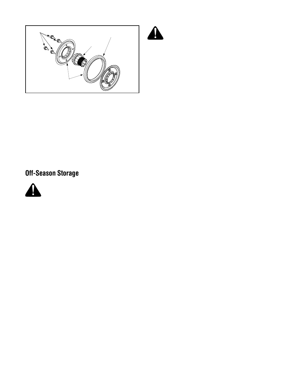 Off-season storage | MTD 611 User Manual | Page 19 / 28