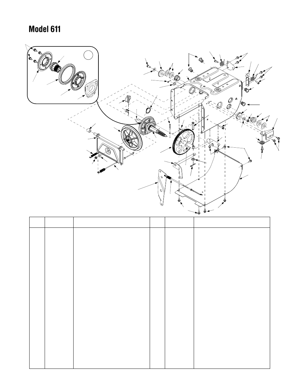 Model 611 | MTD 611 User Manual | Page 26 / 28