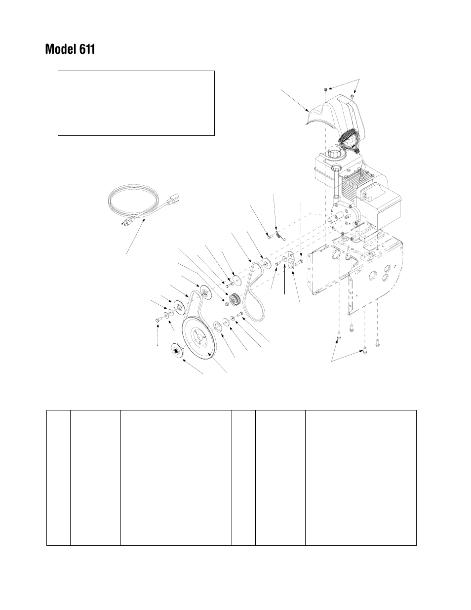 Model 611 | MTD 611 User Manual | Page 27 / 28