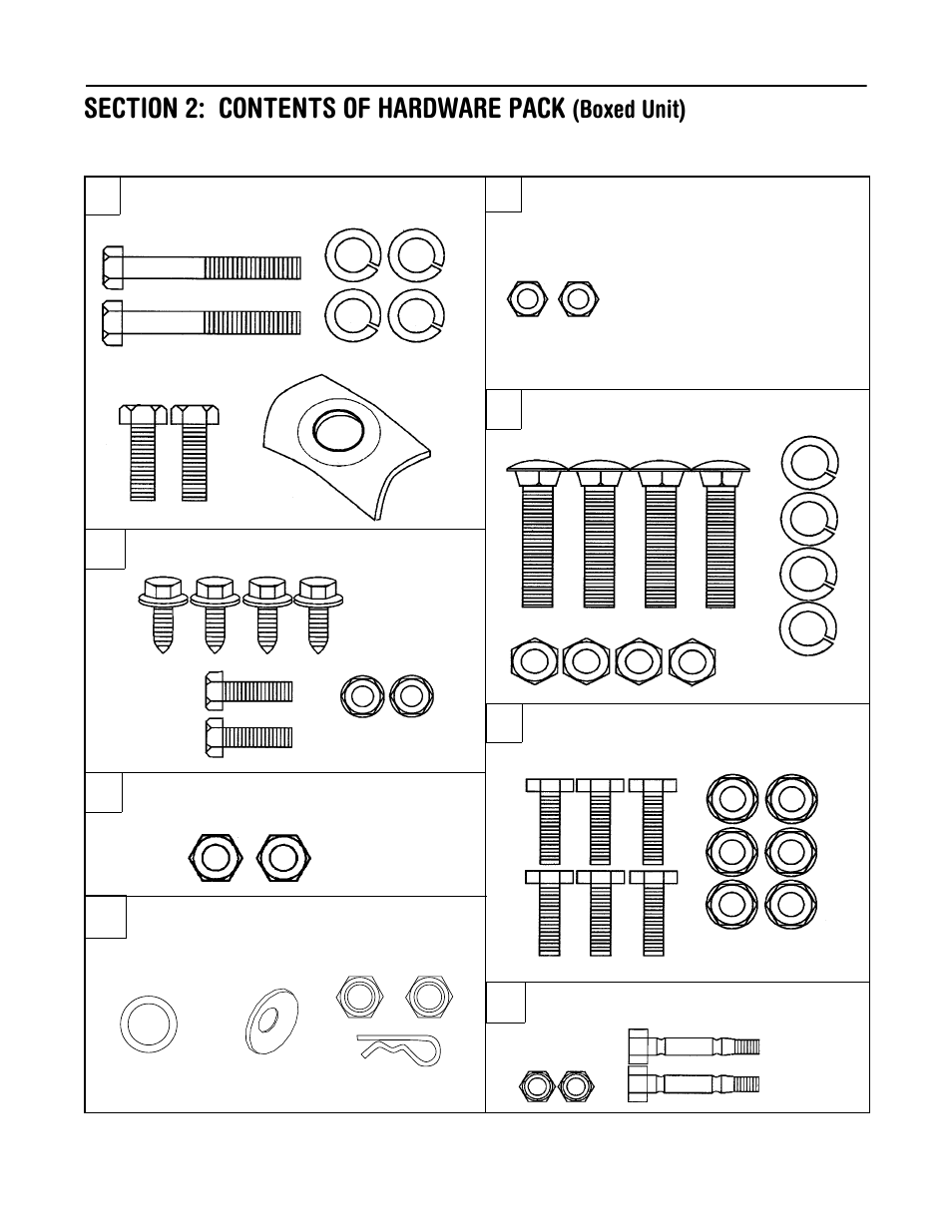 Boxed unit) | MTD 611 User Manual | Page 5 / 28