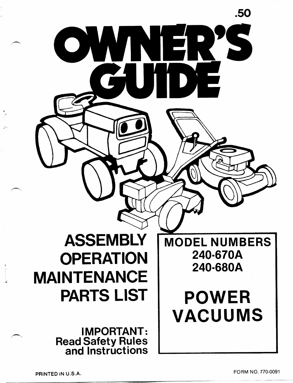 MTD 240-680A User Manual | 15 pages