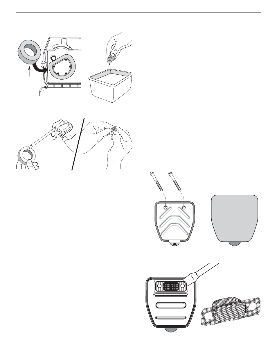 Entretien du pare-étincelles | MTD YM400 User Manual | Page 34 / 64