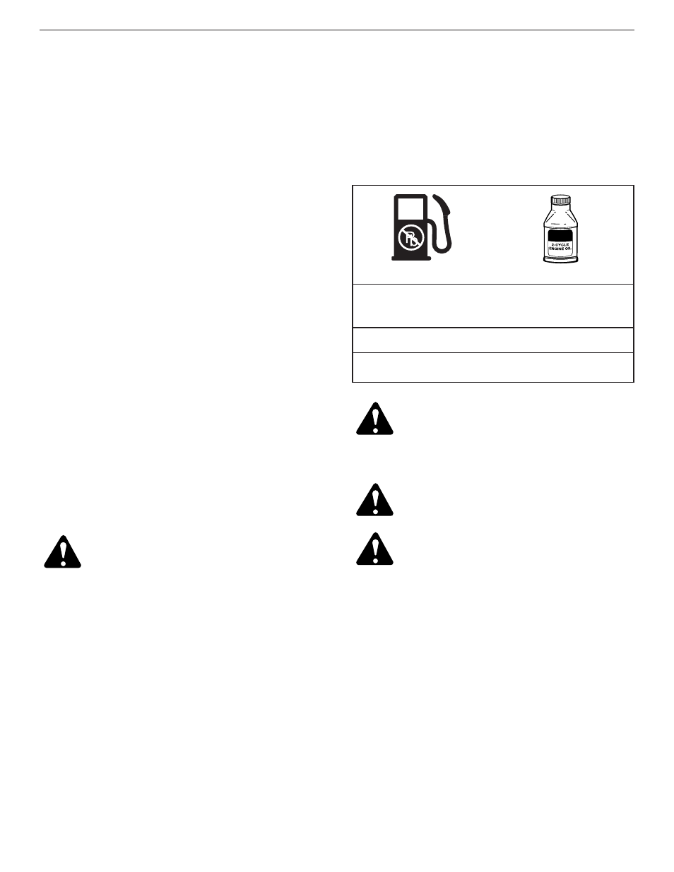 Oil and fuel mixing instructions | MTD YM400 User Manual | Page 8 / 64
