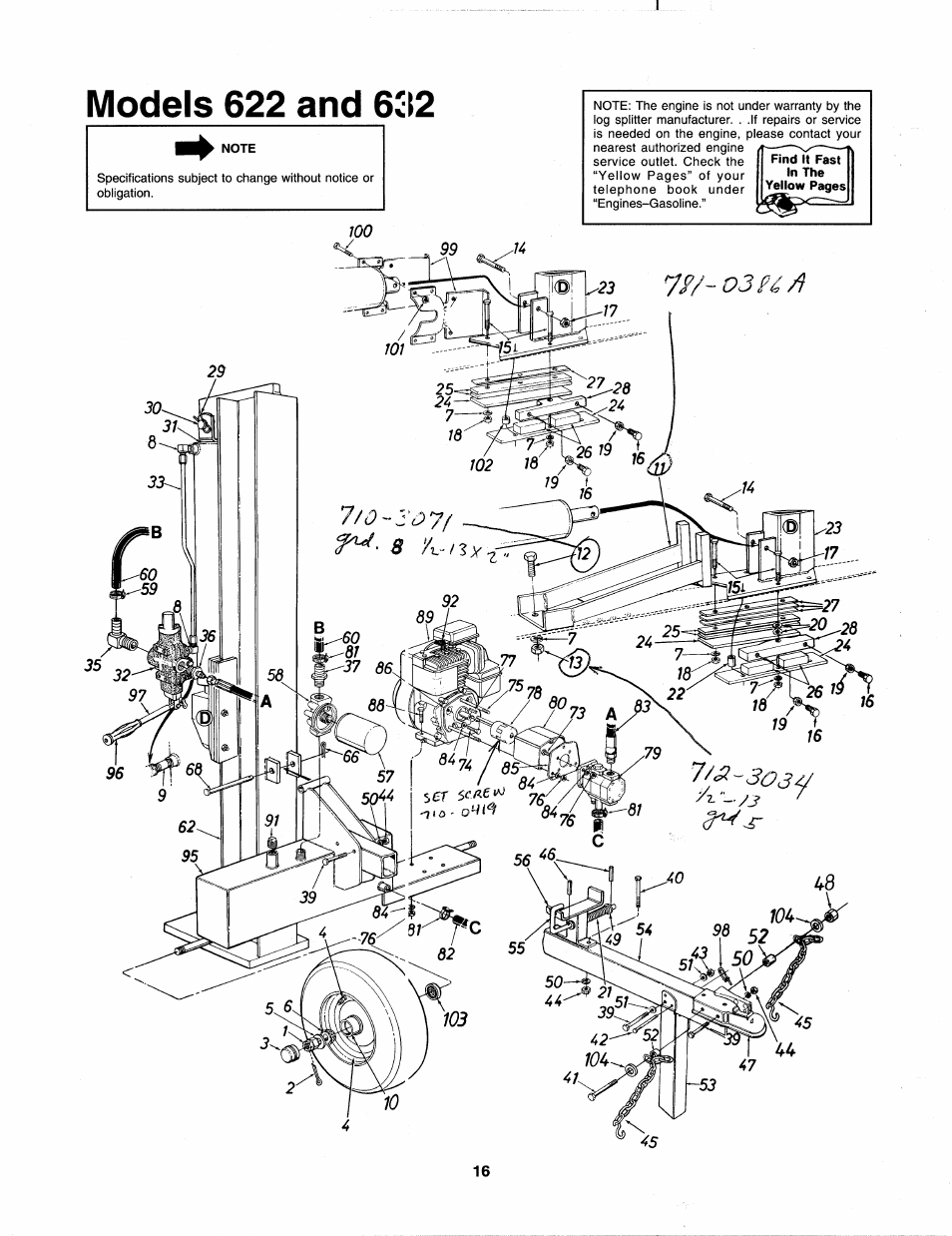 MTD 242-632-000 User Manual | Page 16 / 20