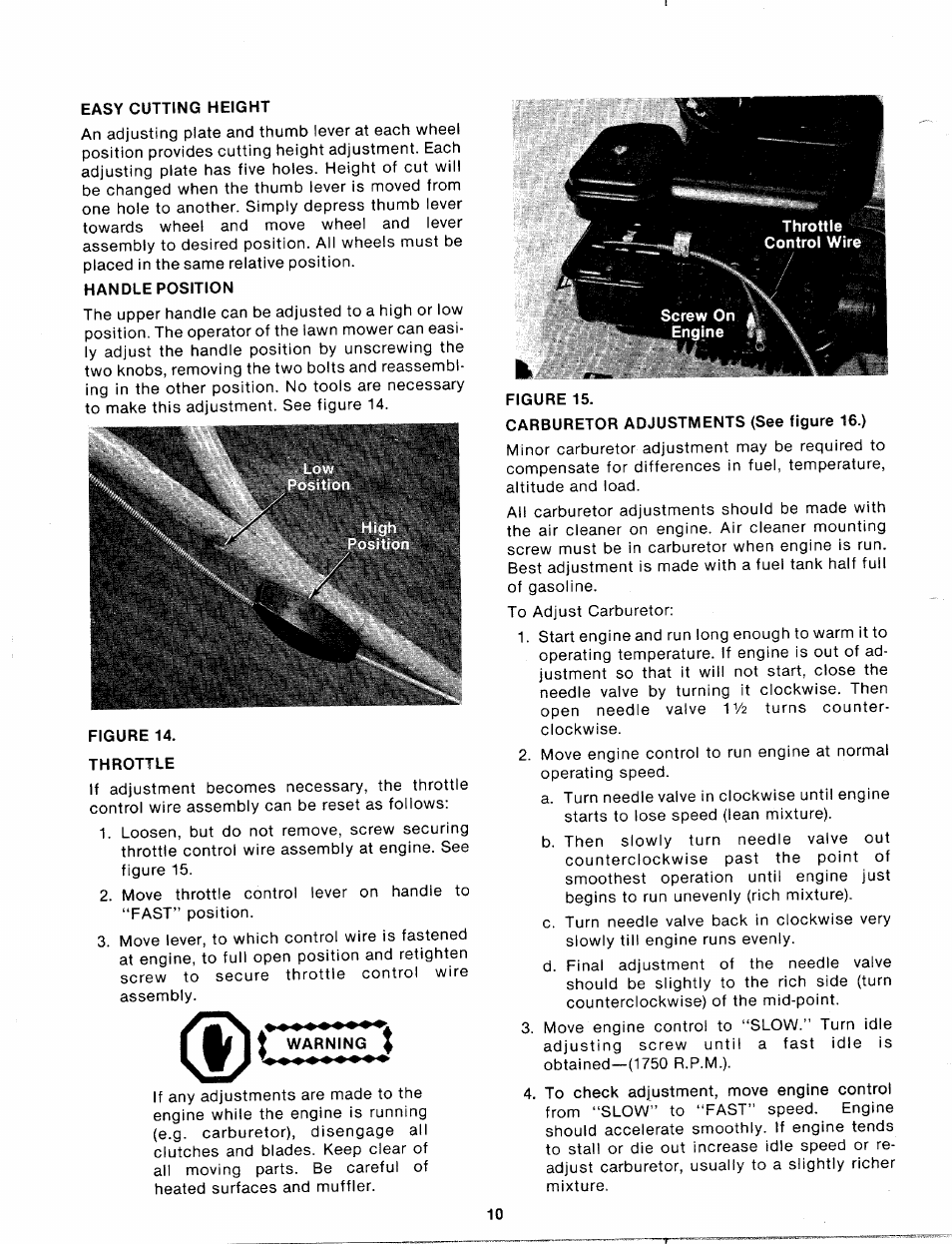 W f l | MTD 111-328-300 User Manual | Page 10 / 19