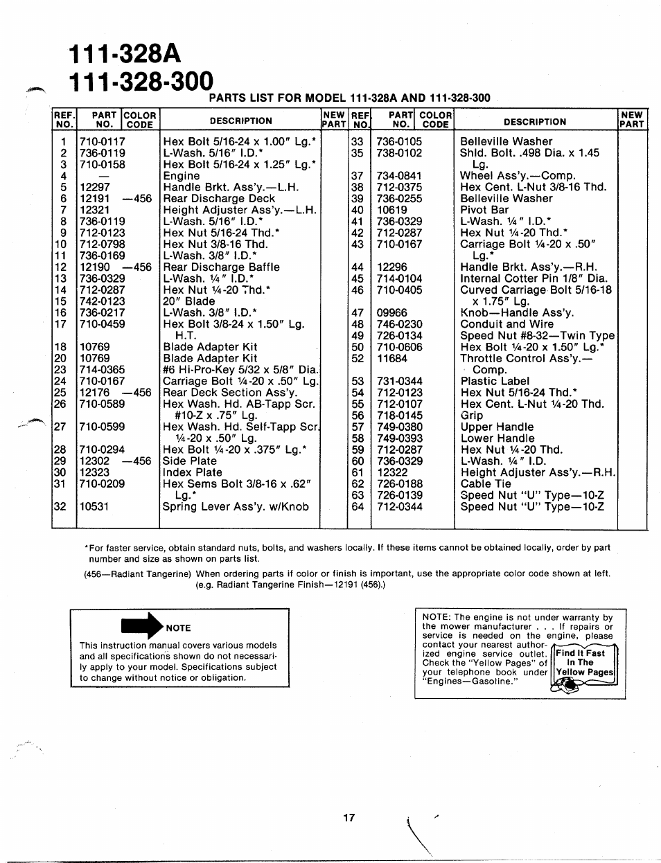 MTD 111-328-300 User Manual | Page 16 / 19