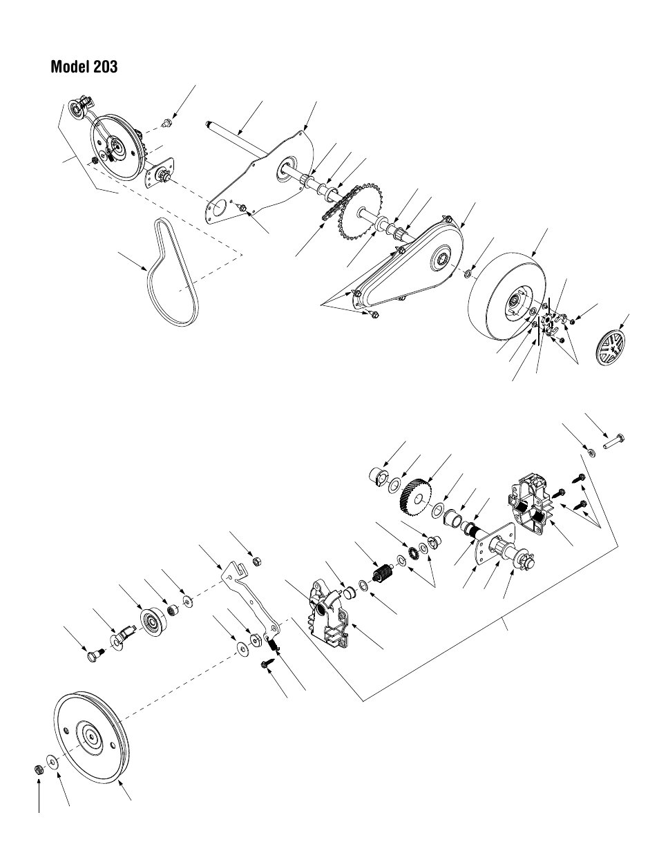 Model 203 | MTD Yard-Man 203 User Manual | Page 16 / 20